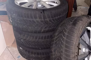 4 Cerchi originali AUDI 17 + PNEUMATICI 225/50 R17