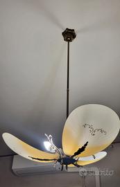 lampadario vintage anni 70- 80 