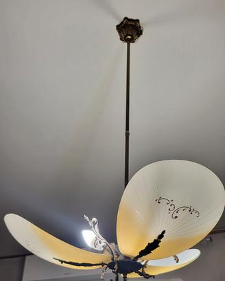 lampadario vintage anni 70- 80 