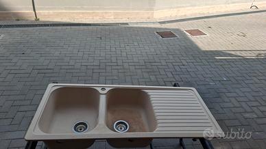 Lavello in vetroresina 2 vasche Avena