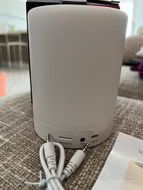 Lampada da comodino con altoparlante Bluetooth