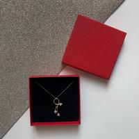 Collana in argento 925 e zirconi