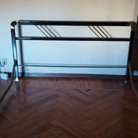 Letto struttura in ferro oro/nero