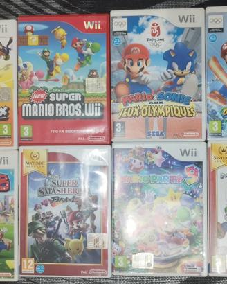 Lotto 8 Giochi Mario - Nintendo Wii