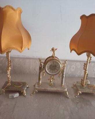 Orologio abat-jour neoclassico