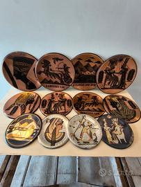 Piatti Egiziani in rame