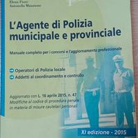Libri concorso Agenti Polizia Municipale e Provinc