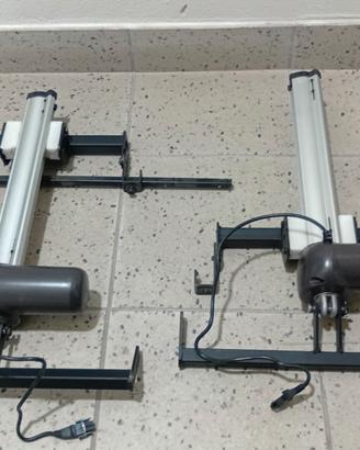 coppia di attutori con telecomando 24 / 220 volt