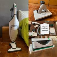 Folletto VK220s completo di accessori e lavavetri