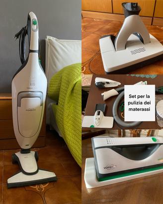 Folletto VK220s completo di accessori e lavavetri