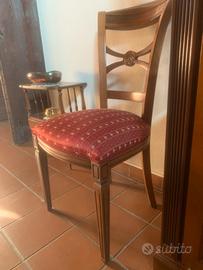 Sedie legno massello classiche