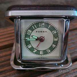 orologio sveglia FOSSIL  da viaggio 
