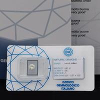 IGI DIAMANTE TAGLIO BRILLANTE 0.61CT J SI2