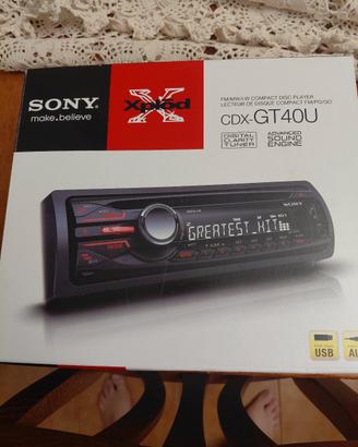 autoradio sony xplod come nuovo 