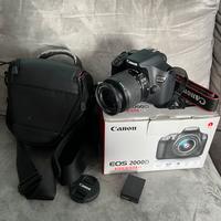 Canon EOS 2000D Reflex + 18-55mm / kit completo