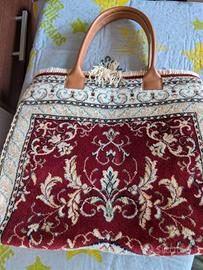 Borsa tappeto, Kilim bag, Vintage anni '70, 