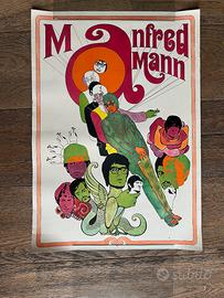 Manifesto originale 1970|Manfred Mann’s Earth Band