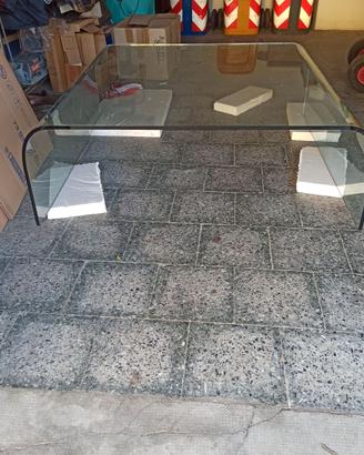 tavolino in cristallo