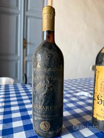 Bottiglia vino da collezione