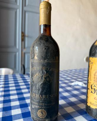Bottiglia vino da collezione