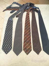 Cravatte in seta Armani, Missoni, Canali e Coveri
