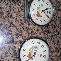 Orologi vintage con la gallina