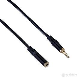 Prolunga 1,5m Jack 3,5mm Cavo Audio Stereo Cuffie