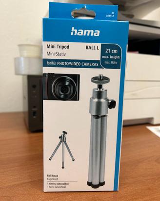 HAMA MINI TREPPIEDE PER FOTO E VIDEOCAMERE