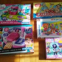 lotto 4 giochi tavolo puzzle