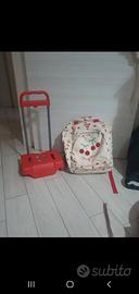 Zaino scuola con trolley