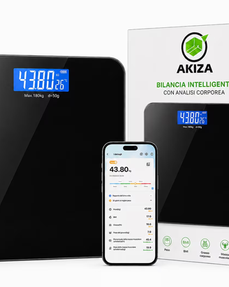 Bilancia Smart Bluetooth Analisi Corporea