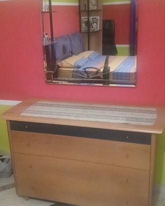 camera da letto in legno