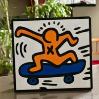 Lampada box LED USB Keith Haring Skater