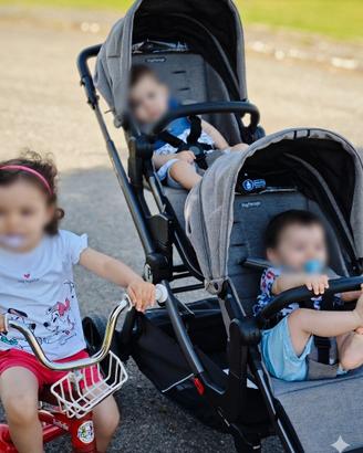 Peg Perego Ypsi passeggino gemellare 