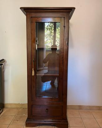 Vetrinetta in legno stile arte povera