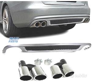 DIFFUSORE AUDI A4 B8 SEDAN AVANT 07-11 LOOK S LINE