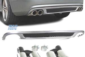 DIFFUSORE AUDI A4 B8 SEDAN AVANT 07-11 LOOK S LINE