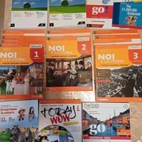 libri scuola prima, seconda, terza media