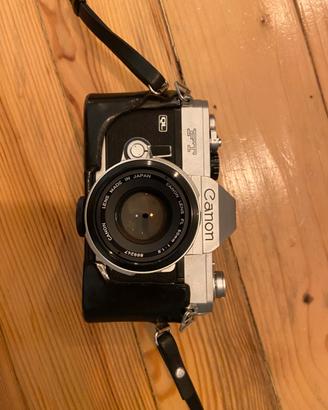 Canon FT QL + 50mm f/1.8 + 28mm f/2.8
