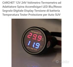 MISURATORE DI TEMPERATURA INTERNA AUTO E  STATO BA