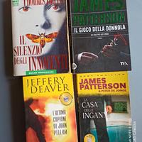 SET 4 romanzi gialli / Thriller vintage TASCABILI