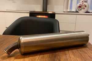 SILENZIATORE APRILIA TUONO 125 ORIGINALE