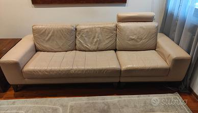 Divano in pelle