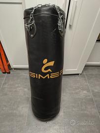 sacco boxe + gancio da parete
