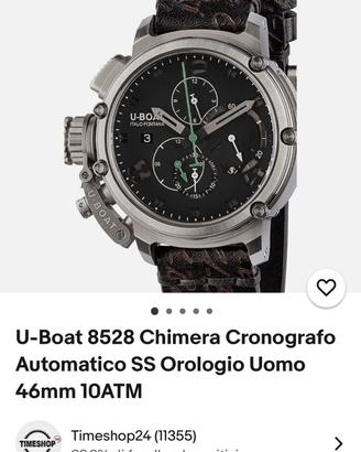 Orologio U-Boat Italo Fontana ref. 8528