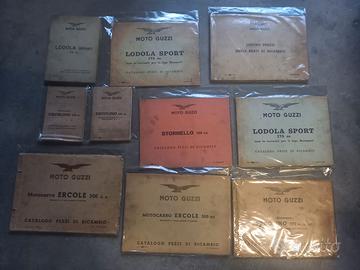 Cataloghi Officina MOTO GUZZI EPOCA ORIGINALI Vari
