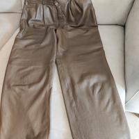 PANTALONI in vera pelle di sartoria uomo