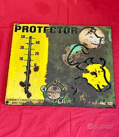 Termometro Insegna Vintage Anni 50 "Protector"