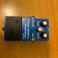 BOSS CS2 vintage compressor chitarra