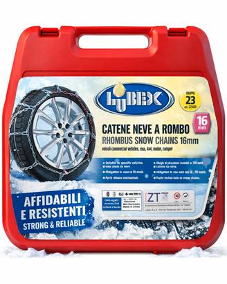 Catene neve Lubex Gruppo 23 come nuove